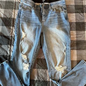 LuLaRoe Skinny Distressed Jeans